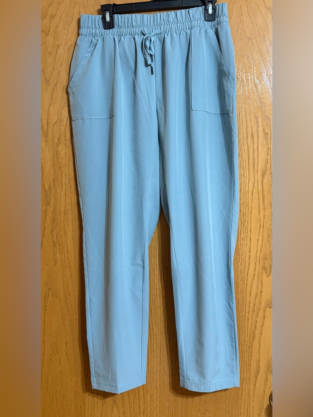 Apana Sky Blue Elastic Waist Jogger Pants